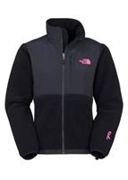 Women's Pink Ribbon Denali Jacket (TNF Black) - Studio Shot