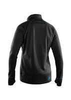 Women's Hundo MTN 1/4 Zip (Black) - Back View