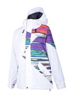 Women's Archers Insulated Jacket (White) - Studio Shot