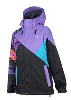 Women's Iconic Jacket (Slash Stripe Black) - Studio Shot