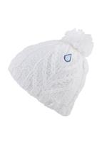 Women's Leaf Beanie (White)