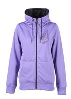 Women's Stade Full Zip Fleece (Purple Heart) - Studio Shot