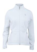 W12 Women's Endure Full Zip Sweater (White) - Studio Shot