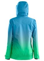 Women's Coldgear Infrared Fader Jacket (Crown Jewel/Chlorophyll/Crown Jewel) - Under Armour Womens Coldgear Infrared Fader Jacket (Crown Jewel/Chlorophyll) Back