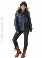 Women's Fab Down Jacket (Vintage Navy) - Marmot Womens Fab Down Jacket (Vintage Navy) Full                                                                                                     