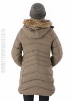 Women's Montreal Coat (Warm Mocha) - Marmot Womens Montreal Coat (Warm Mocha) Back