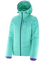 Women's Insulated Hoodie Jacket (Cascade Green) - Salomon Womens Insulated Hoodie Jacket (Cascade Green) Studio