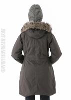 Women's Arctic Parka (Graphite Grey) - The North Face Womens Arctic Parka (Graphite Grey) Back