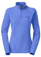Women's Glacier 1/4 Zip (Coastline Blue) - The North Face Womens Glacier 1/4 Zip (Coastline Blue) Studio