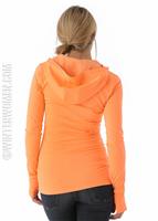 Women's Coldgear Infrared EVO CG Hoody (Afterglow) - Under Armour Womens Coldgear Infrared EVO CG Hoody (Afterglow) Back