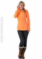 Women's Coldgear Infrared EVO CG Hoody (Afterglow) - Under Armour Womens Coldgear Infrared EVO CG Hoody (Afterglow) Full