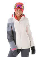 W15 Women's Temerity Jacket - White / Depth / Bryte Pink - Spyder Womens Temerity Jacket                                                                                                                         