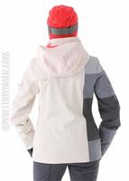 W15 Women's Temerity Jacket - White / Depth / Bryte Pink - Spyder Womens Temerity Jacket                                                                                                                         