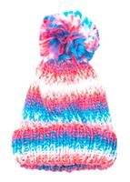 W15 Women's Twisty Hat  - Riviera/Bryte Pink/White - Spyder Womens Twisty Hat