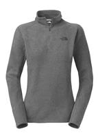 W15 Women's Glacier 1/4 Zip - Graphite Grey Heather - The North Face Womens Glacier 1/4 Zip