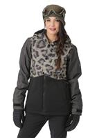 Women's Authentic Rumor Insulated Jacket - Leopard - 686 Womens Authentic Rumor Insulated Jacket - WinterWomen.com