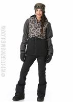 Women's Authentic Rumor Insulated Jacket - Leopard - 686 Womens Authentic Rumor Insulated Jacket - WinterWomen.com