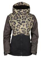 Women's Authentic Rumor Insulated Jacket - Leopard - 686 Womens Authentic Rumor Insulated Jacket - WinterWomen.com