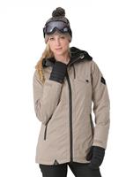 Women's Parklan Fortune Insulated Jacket - Khaki Sublimation - 686 Womens Parklan Fortune Insulated Jacket - WinterWomen.com