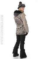 Women's Parklan Fortune Insulated Jacket - Khaki Sublimation - 686 Womens Parklan Fortune Insulated Jacket - WinterWomen.com