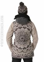 Women's Parklan Fortune Insulated Jacket - Khaki Sublimation - 686 Womens Parklan Fortune Insulated Jacket - WinterWomen.com