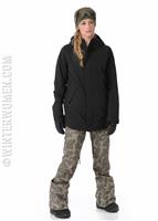 Women's Mystic Jacket - True Black - Burton Womens Mystic Jacket - WinterWomen.com