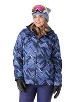 Women's Whirlibird Interchange 3-in-1 Jacket - Ebony Blue Geo - Columbia Womens Whirlibird Interchange 3-in-1 Jacket - WinterWomen.com                                                                                