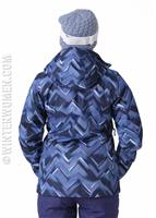 Women's Whirlibird Interchange 3-in-1 Jacket - Ebony Blue Geo - Columbia Womens Whirlibird Interchange 3-in-1 Jacket - WinterWomen.com                                                                                