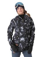 Women's Skyline Jacket - Tie Dye - DC Womens Skyline Jacket - WinterWomen.com