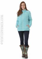 Women's StretchDown Jacket - Spruce Blue - Mountain Hardwear Womens StretchDown Jacket - WinterWomen.com