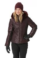 Women's Bombshell Special Edition Jacket - Black Currant - Obermeyer Womens Bombshell Special Edition Jacket - WinterWomen.com                                                                                   