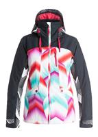 Roxy Women's Wildlife Jacket - Pop Snow Ocean Spray / Granatina - Roxy Womens Wildlife Jacket - WinterWomen.com                                                                                                         