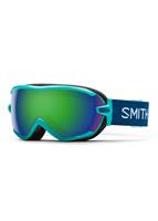 Women's Virtue Goggles - Opal Static/Green Sol-X Mirror - Smith Womens Virtue Goggles - WinterWomen.com