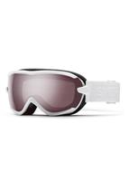 Women's Virtue Goggles - White Eclipse/Ignitor Mirror - Smith Womens Virtue Goggles - WinterWomen.com