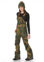 Women's Avalon Bib Pant - Forest Poppyfield - Burton Womens Avalon Bib Pant - WinterWomen.com
