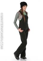 Women's Avalon Bib Pant - True Black - Burton Womens Avalon Bib Pant - WinterWomen.com