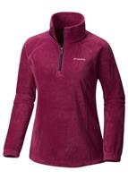 Women's Benton Springs Half Zip - Dark Raspberry / Collegiate Navy - Columbia Womens Benton Springs Half Zip - WinterWomen.com                                                                                             