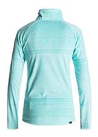 Women's Cascade Fleece - Aruba Blue Print (BFK5) - Roxy Womens Cascade Fleece - WinterWomen.com                                                                                                          