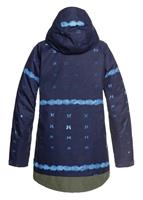 Women's Riji Jacket - Dark Blue Mud Cloth - DC Womens Riji Jacket - WinterWomen.com                                                                                                               