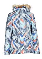 Women's Hawthorne Print Jacket - Geo Storm - Nikita Womens Hawthorne Print Jacket - WinterWomen.com                                                                                                