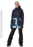 Women's Sycamore Jacket - Navy / Tie Dye - Nikita Womens Sycamore Jacket - WinterWomen.com                                                                                                       
