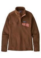 Women's Re-Tool Snap-T Pullover - Moccasin Brown / Moccasin Brown X-Dye (MOBX) - Patagonia Womens Re-Tool Snap-T Pullover - WinterWomen.com