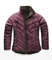 Women's Mossbud Reversible Jacket - Fig / Bittersweet Brown - The North Face Womens Mossbud Reversible Jacket - WinterWomen.com                                                                                     