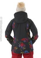 Women's Wildside Jacket - Black Floral Print - Columbia Womens Wildside Jacket - WinterWomen.com