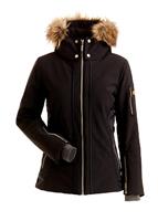 Isabella Faux Fur Jacket - Black / Black - Nils Isabella Faux Fur Jacket - WinterWomen.com                                                                                                       