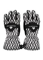 Women's Regulator Glove - Black & Bianco (19109) - Obermeyer Womens Regulator Glove - WinterWomen.com