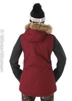 Women's Fawn Insulated Jacket - Scarlet - Volcom Womens Fawn Insulated Jacket - WinterWomen.com