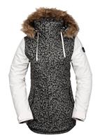 Women's Fawn Insulated Jacket - Leopard - Volcom Womens Fawn Insulated Jacket - WinterWomen.com