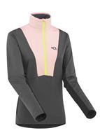 Karen Half Zip Midlayer - Dove - Kari Traa Karen Half Zip Midlayer - WinterWomen.com                                                                                                   