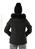 Alanna Faux Fur Parka - Black / White - Nils Alanna Faux Fur Parka - WinterWomen.com                                                                                                          